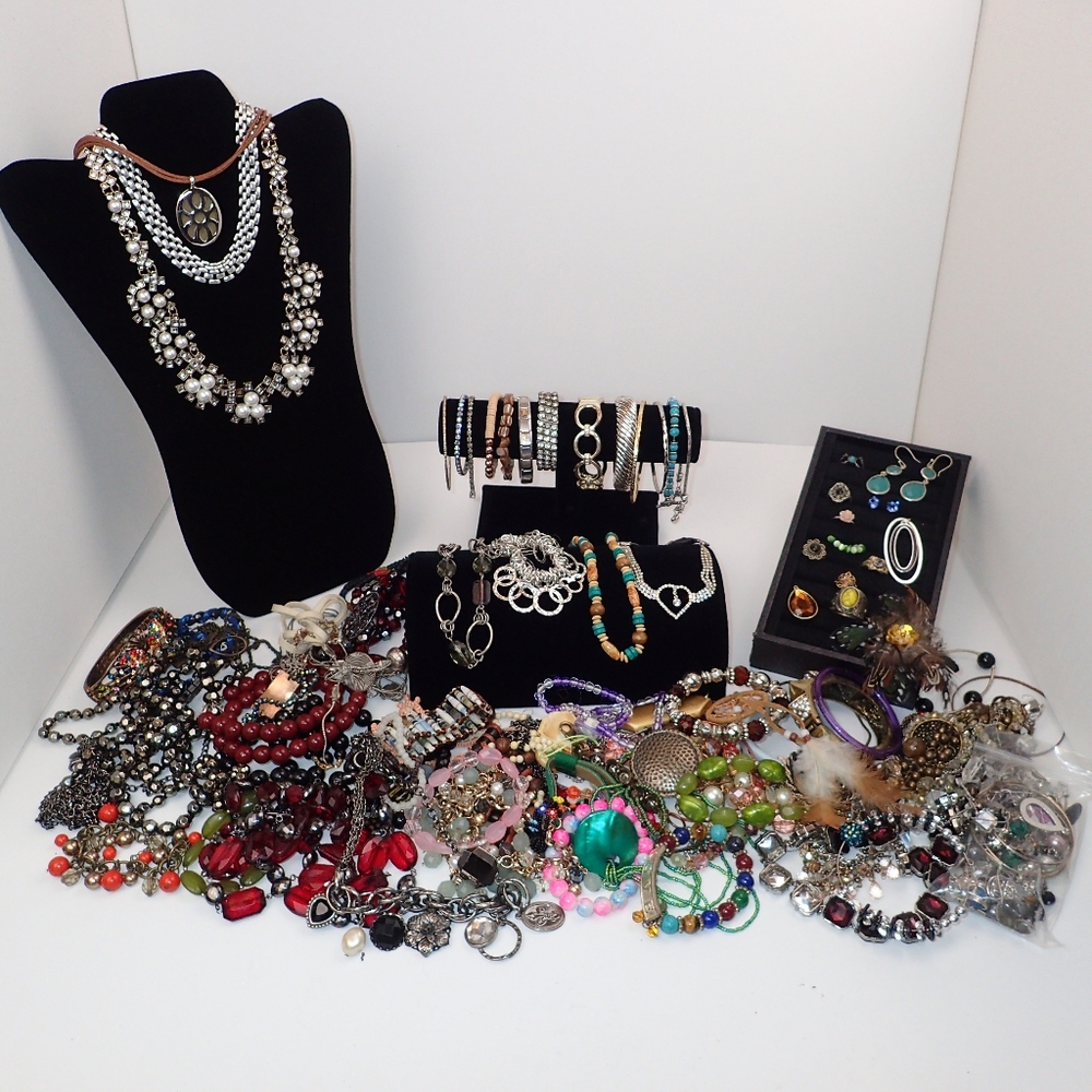 Bulk Jewelry lot A6 - 4lbs 10oz